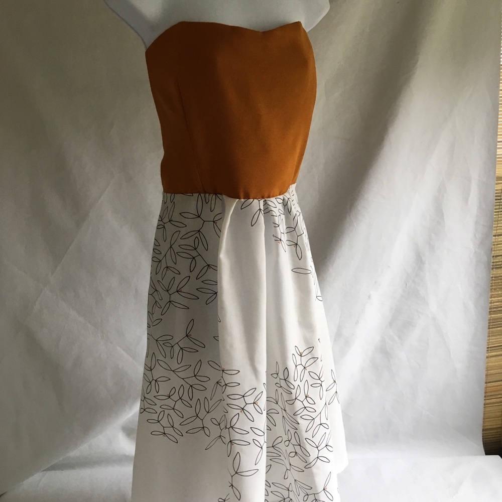 Plus Size Strapless Top Handmade Dress